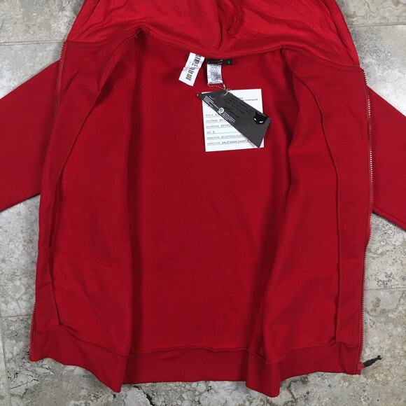 Rare 2009 Emily The Strange Zip Hoodie Mall Goth Emo Vintage Hot Topic NWT - Picture 9 of 16